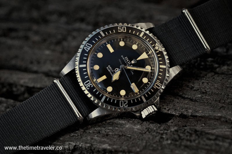 rolex vintage military submariner